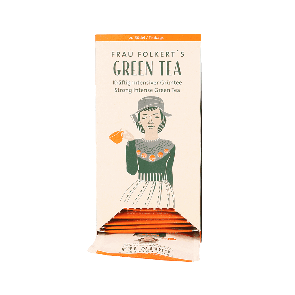 Frau Folkerts Green Tea - Büdel
