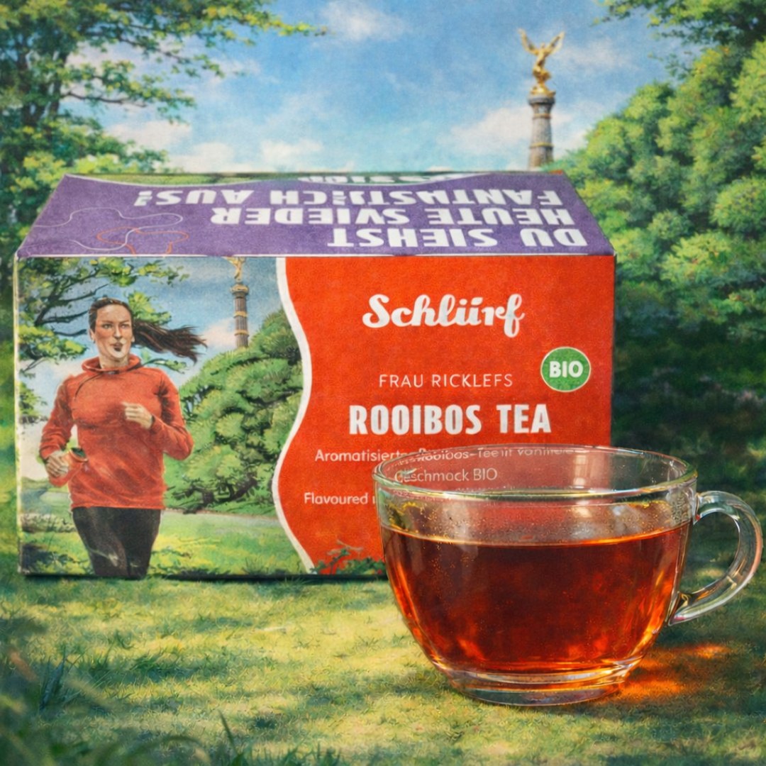 Frau Ricklefs — Bio Rooibos Tea (Büdel) — Stimmungsbild