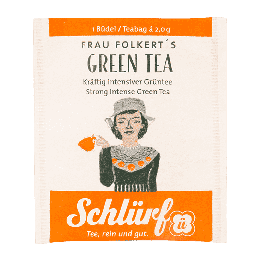 Frau Folkerts Green Tea - Büdel