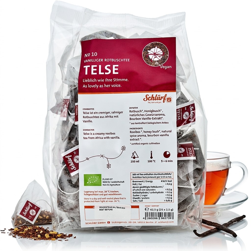 Telse — Nachfüllbeutel mit Schlürfeln
