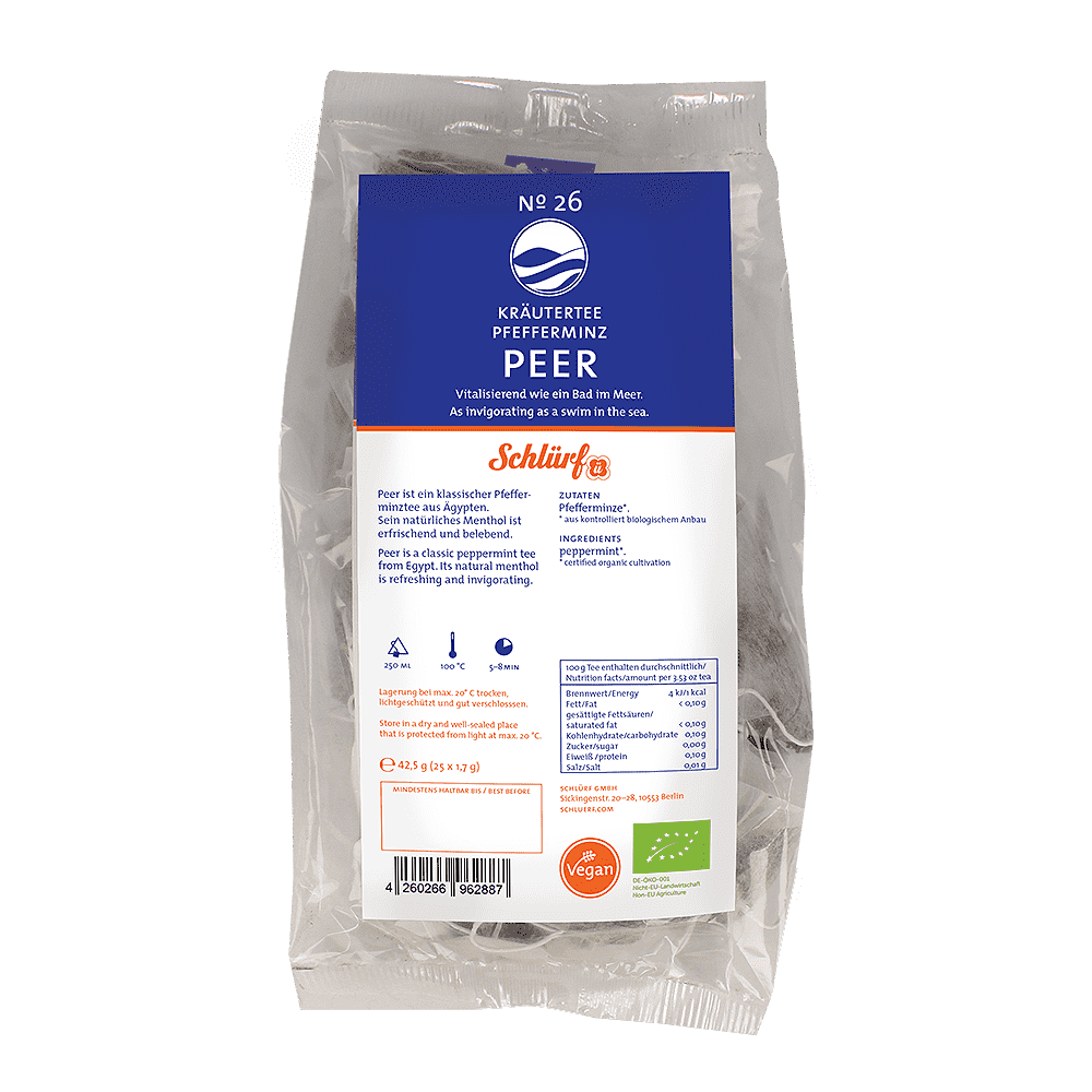Kräutertee "Peer" No. 26 - Tüüte