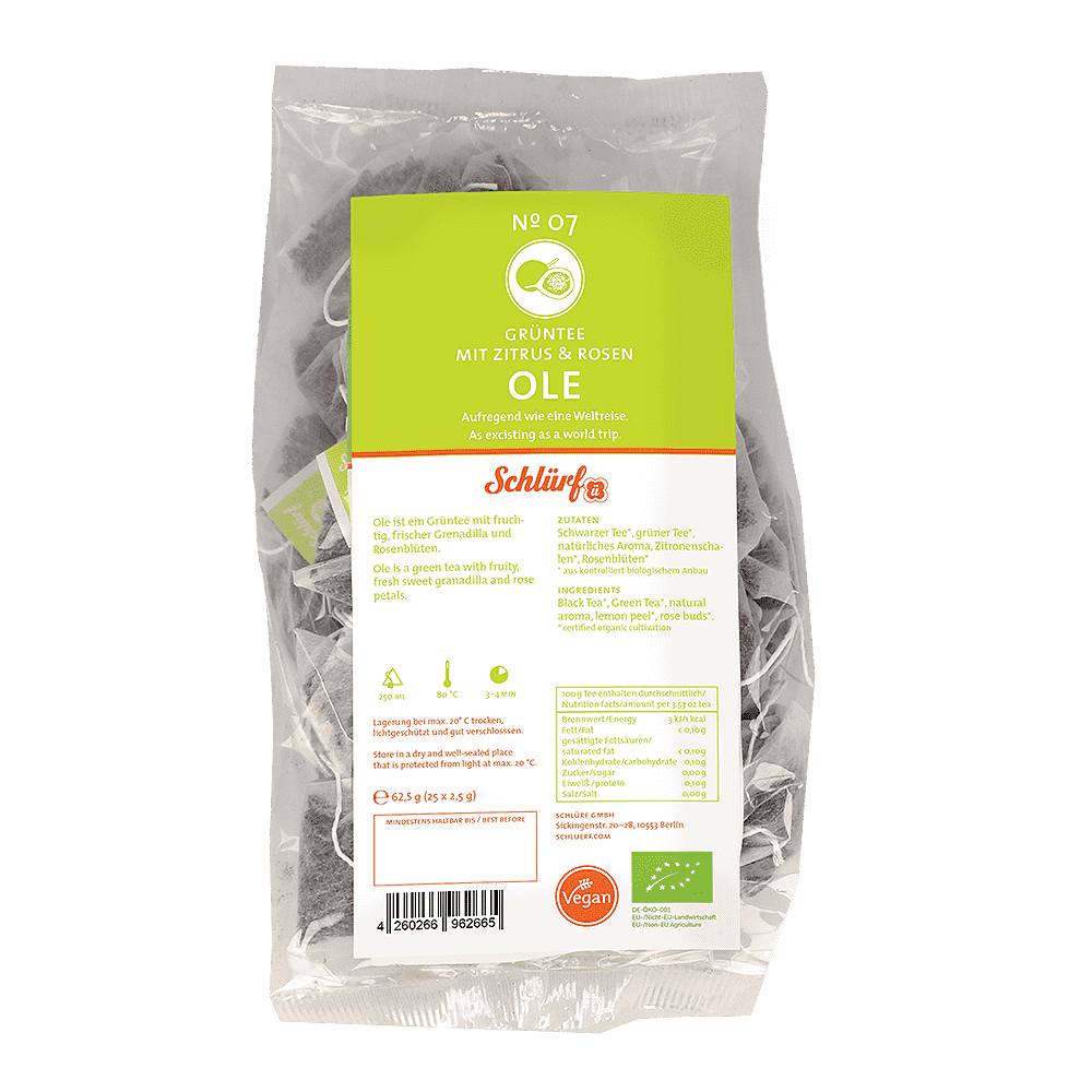 Grüntee "Ole" No. 07 - Tüüte