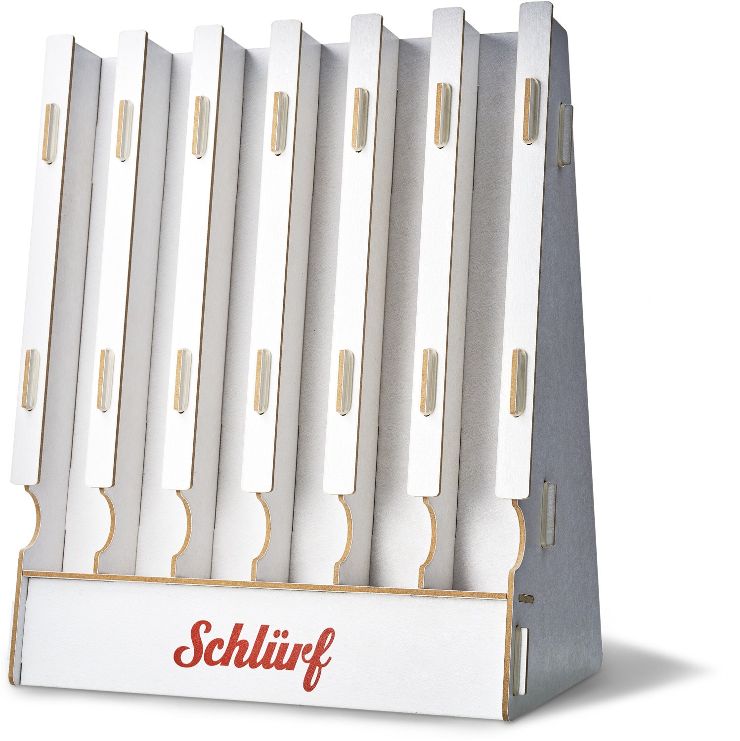 Schlürfel-Präsentationsdisplay, 6 Reihen