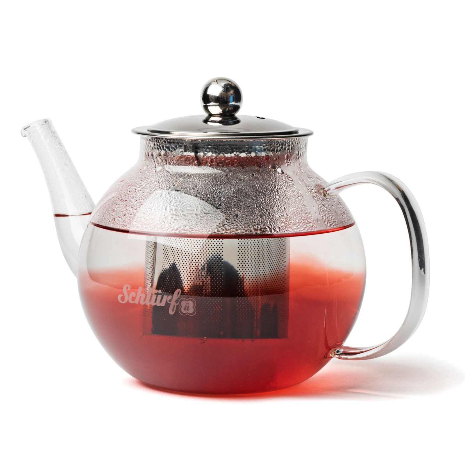 Eistee Set Hilde mit Glaskanne und Becher