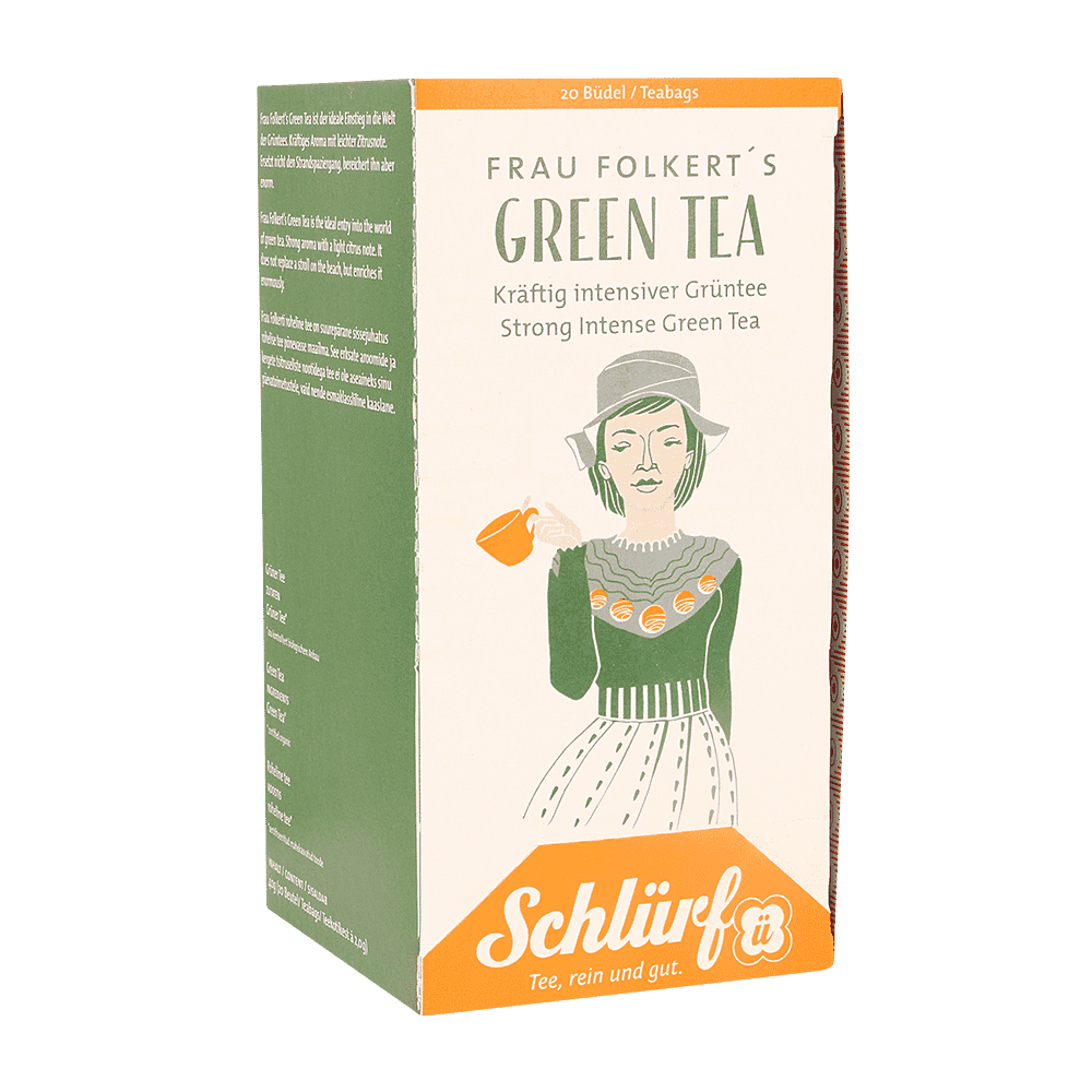 Frau Folkerts Green Tea - Büdel
