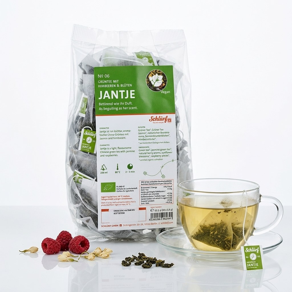 Jantje — Nachfüllbeutel mit Schlürfeln