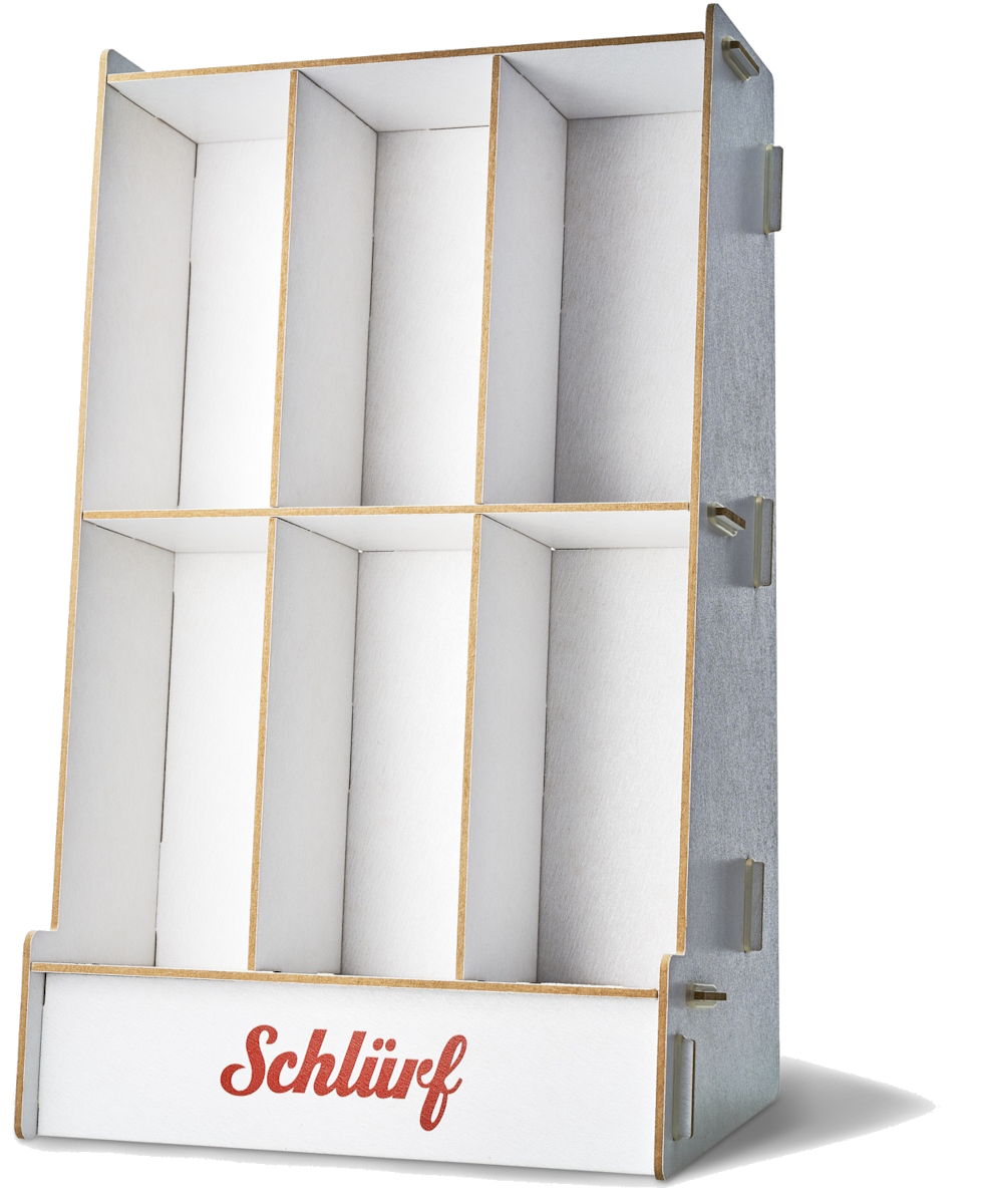Schlürf - Büdel - Display 6er Schlürf - Büdel - Display 6er