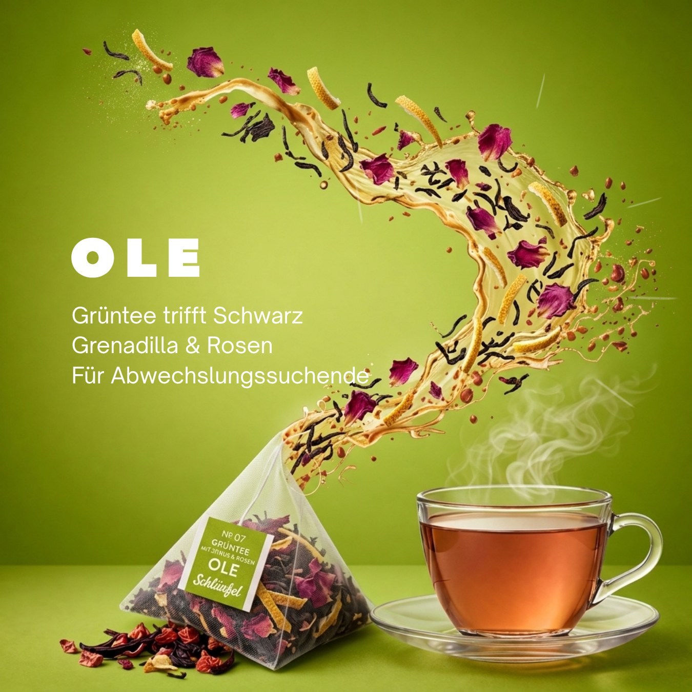 Ole — Bio Schwarz-/Grünteemischung No. 07