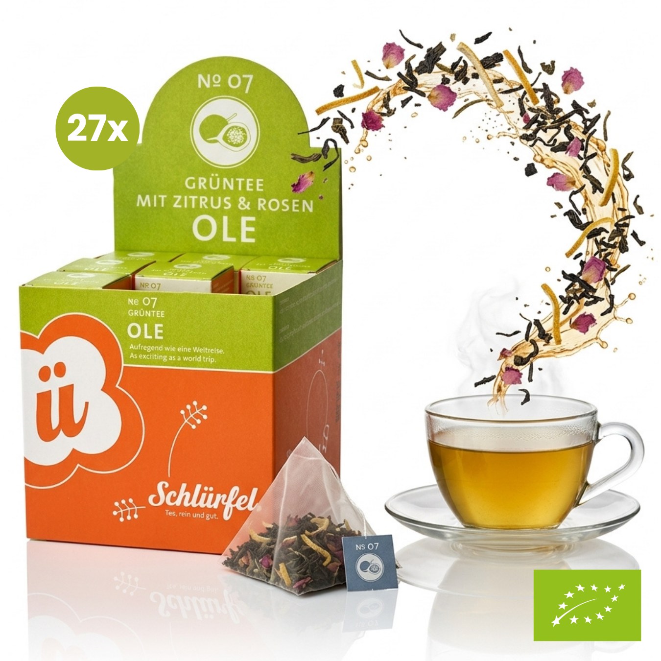 Ole — Bio Schwarz-/Grünteemischung No. 07