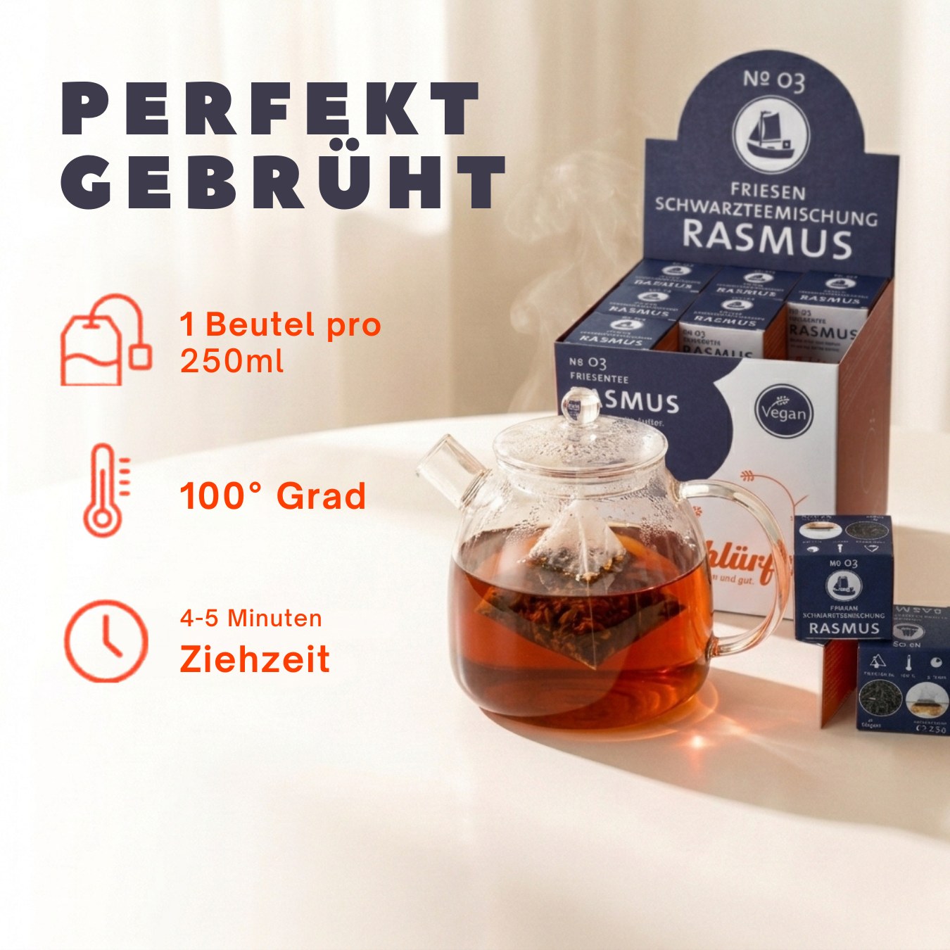 Rasmus — Bio Friesen Schwarzteemischung No. 03