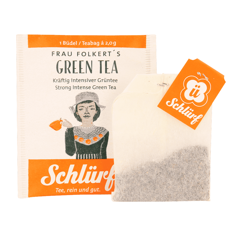 Frau Folkerts Green Tea - Büdel