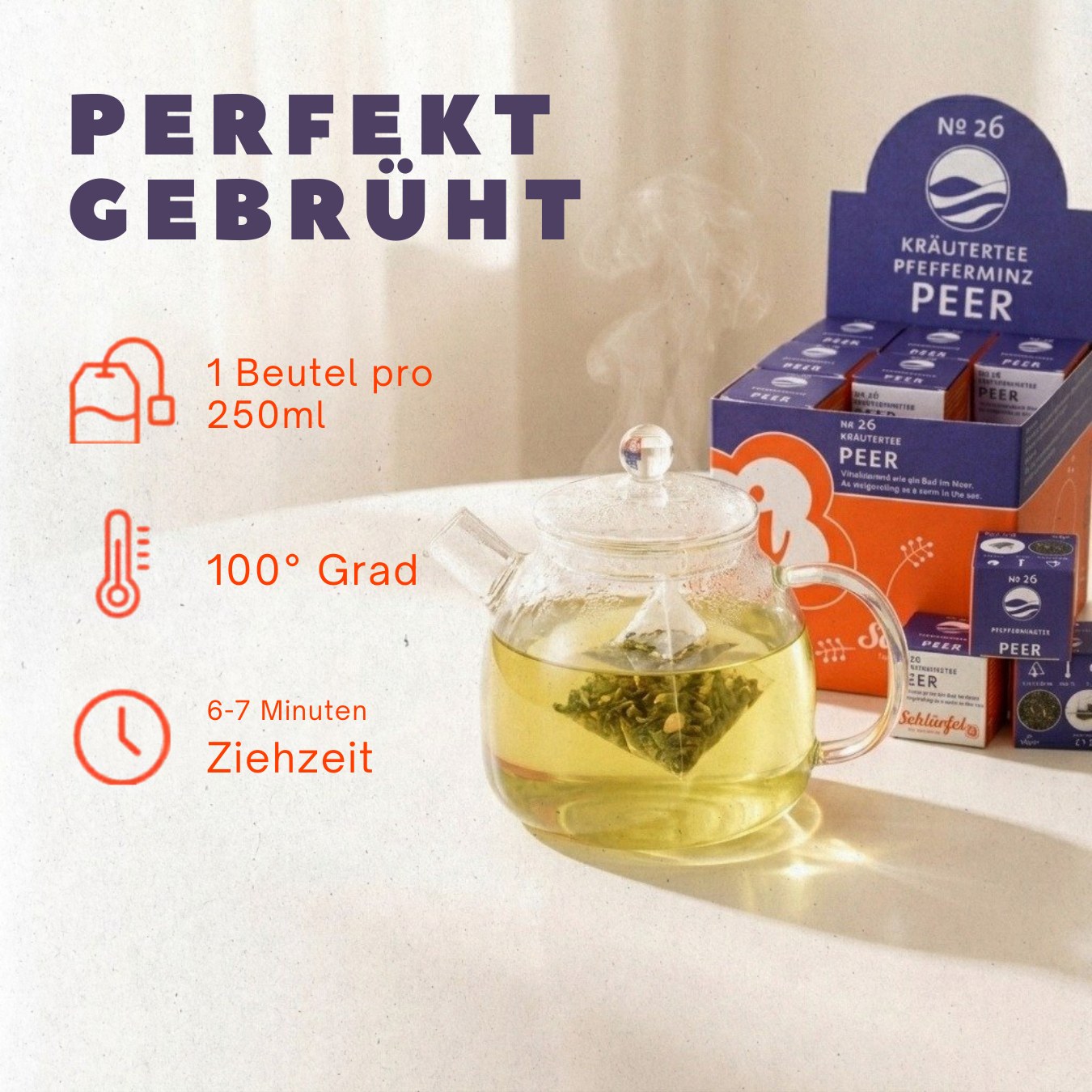 Peer — Bio Kräutertee No. 26