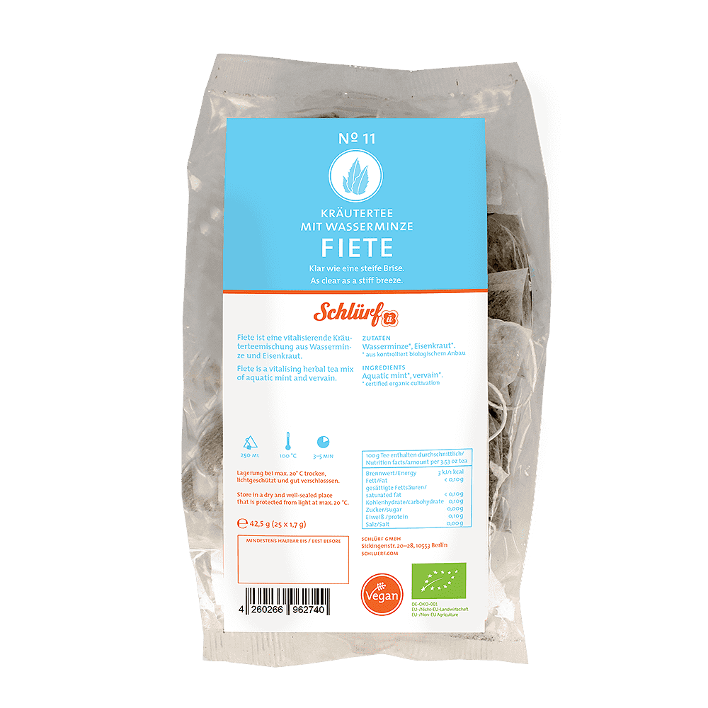 Kräutertee "Fiete" No. 11 - Tüüte
