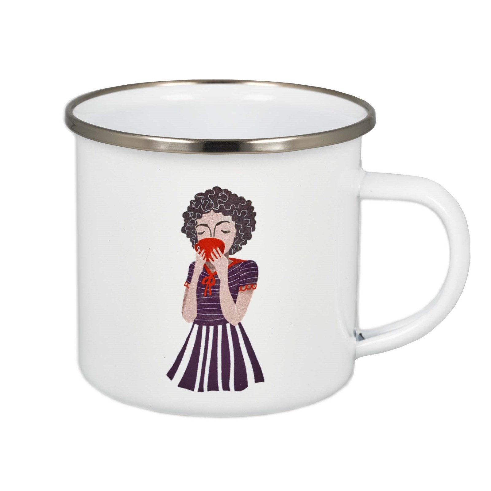 Teetasse Motiv Frau Ricklefs