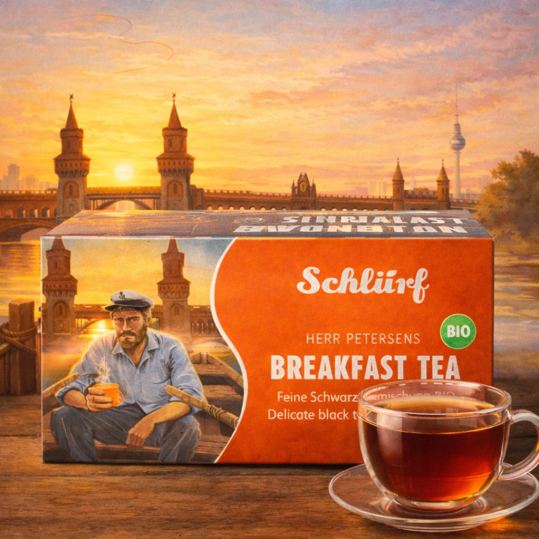 Herr Petersens — Bio Breakfast Tea (Büdel) — Stimmungsbild